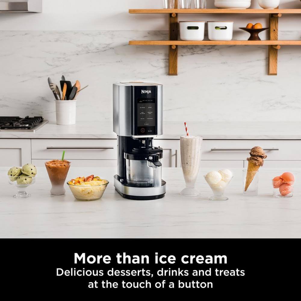 Ninja NC300UK Ice Cream & Dessert Maker Black | Atlantic Electrics - 39478302539999 