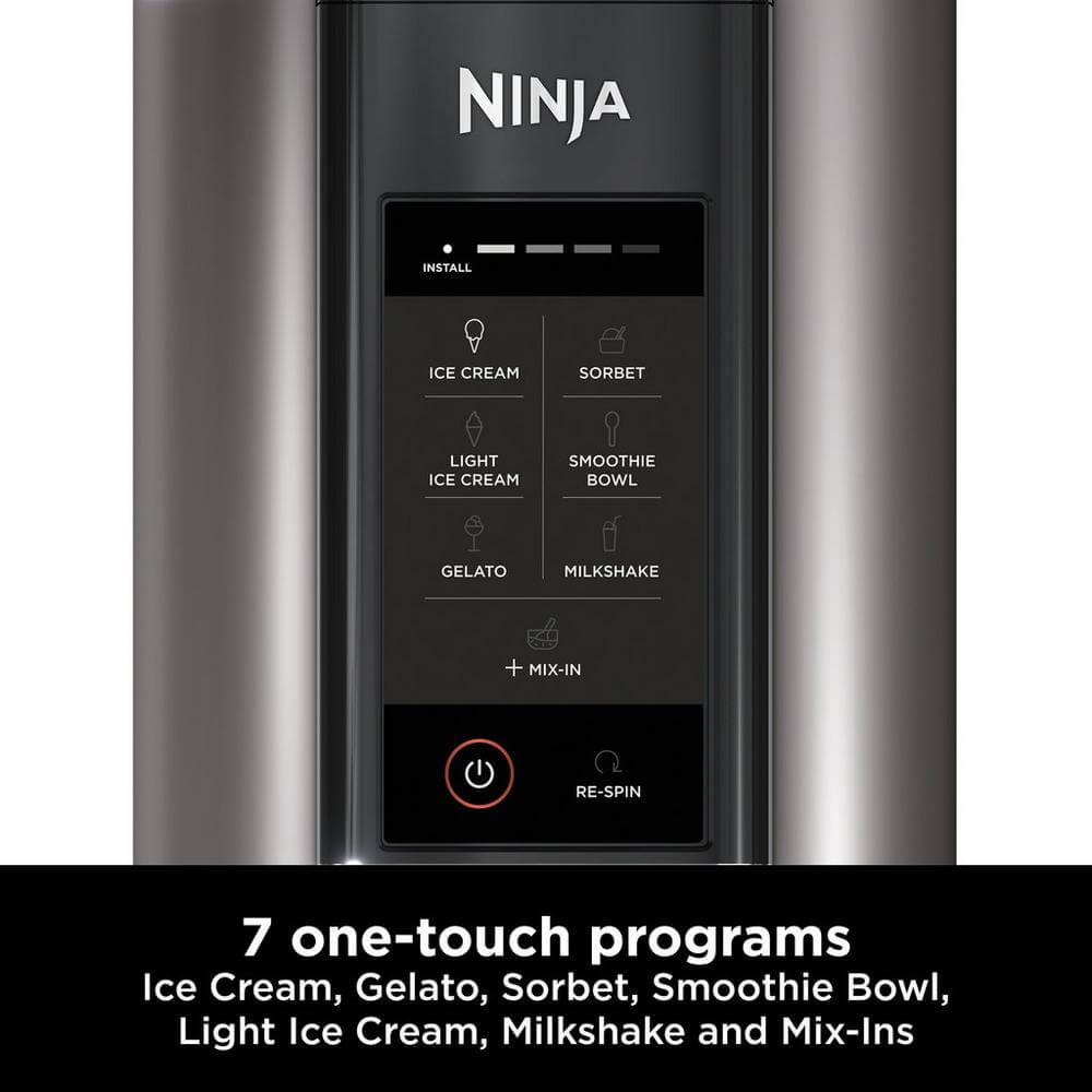 Ninja NC300UK Ice Cream & Dessert Maker Black | Atlantic Electrics - 39478302343391 