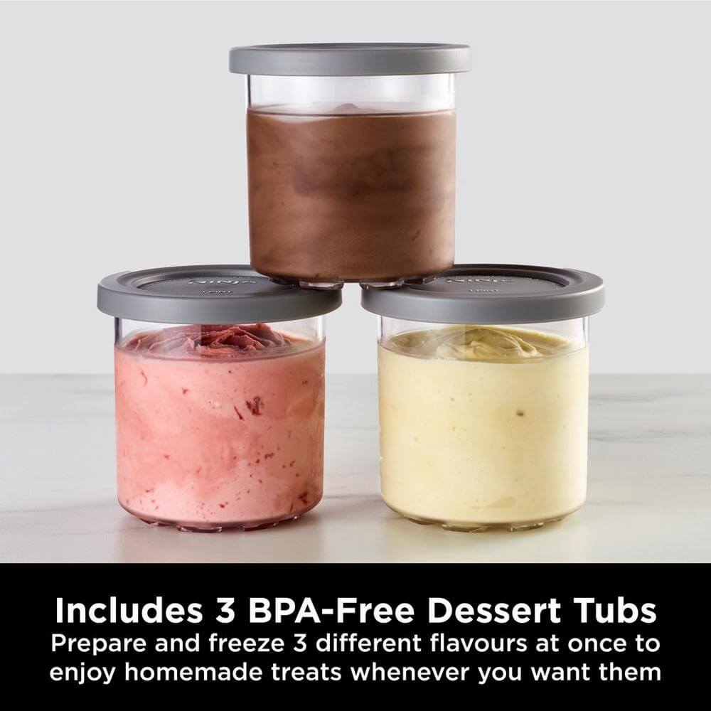 Ninja NC300UK Ice Cream & Dessert Maker Black | Atlantic Electrics