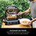 Thumbnail Ninja Woodfire OG701UK Outdoor Electric BBQ Grill & Smoker – Grey/ Black | Atlantic Electrics- 39709214114015