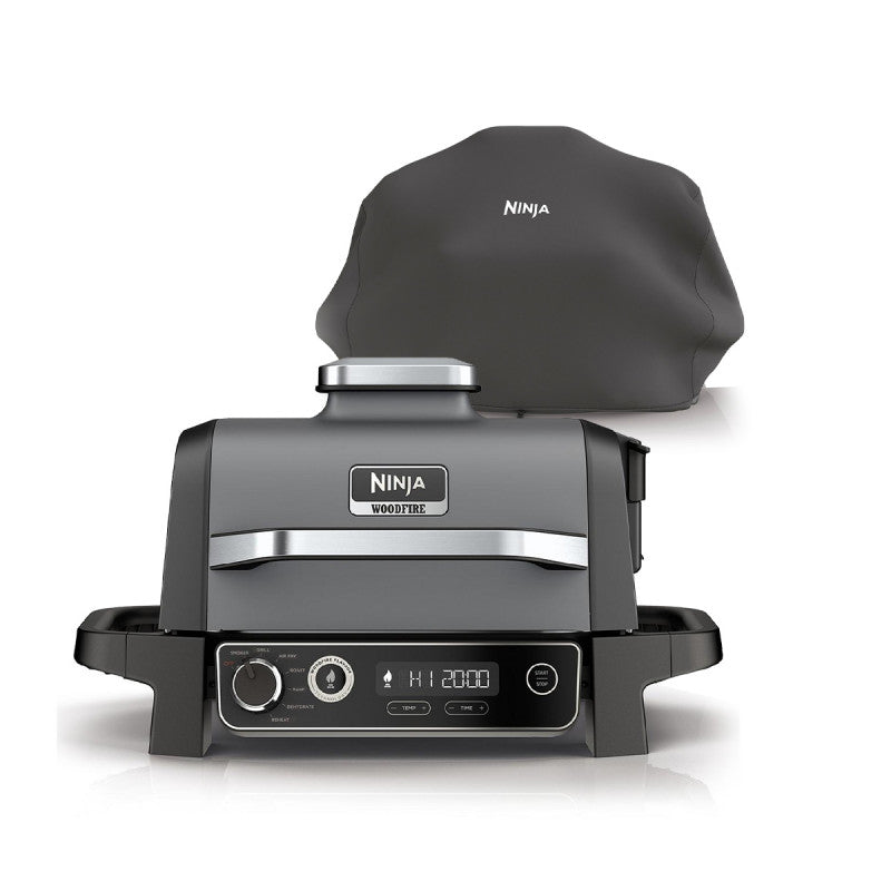 Ninja OG701UKCOVERKIT Woodfire Electric BBQ Grill & Smoker Cover | Atlantic Electrics - 41590363488479 