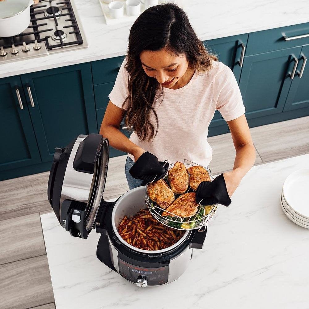 Ninja OL750UK Foodi MAX 15-in-1 SmartLid Multi-Cooker with Smart Cook System, 7.5L | Atlantic Electrics - 39478303850719 