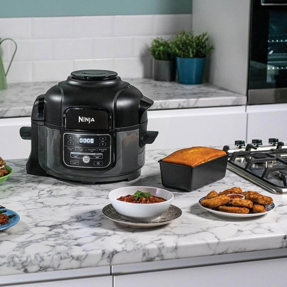 Ninja OP100UK Foodi MINI 6-in-1 Multi-Cooker - Black | Atlantic Electrics - 39478302933215 