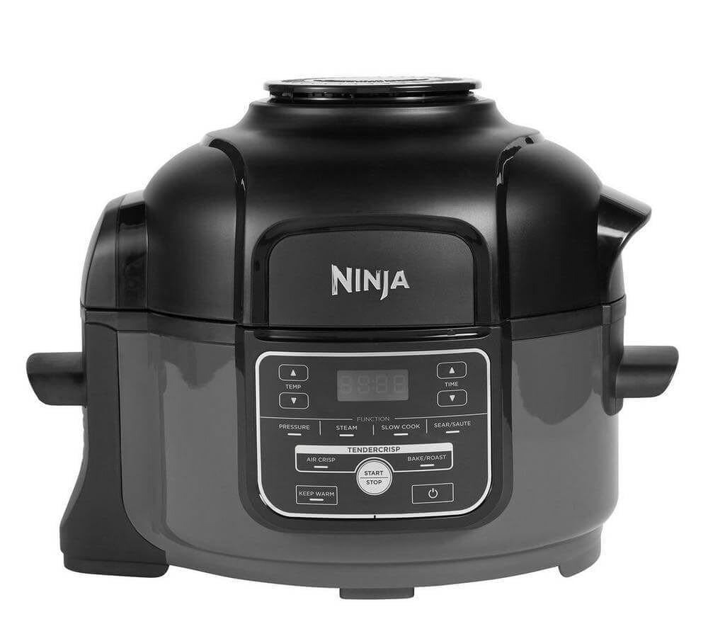 Ninja OP100UK Foodi MINI 6-in-1 Multi-Cooker - Black | Atlantic Electrics - 39478302638303 