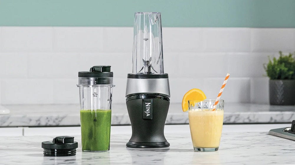 Ninja QB3001UKS Blender and Smoothie Maker - Black-Sliver | Atlantic Electrics - 39478301327583 