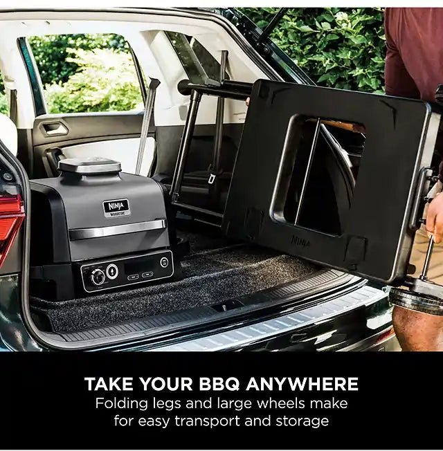 Ninja XSKGRLLSTDEUK Woodfire Electric BBQ Grill Stand - OG701UK | Atlantic Electrics