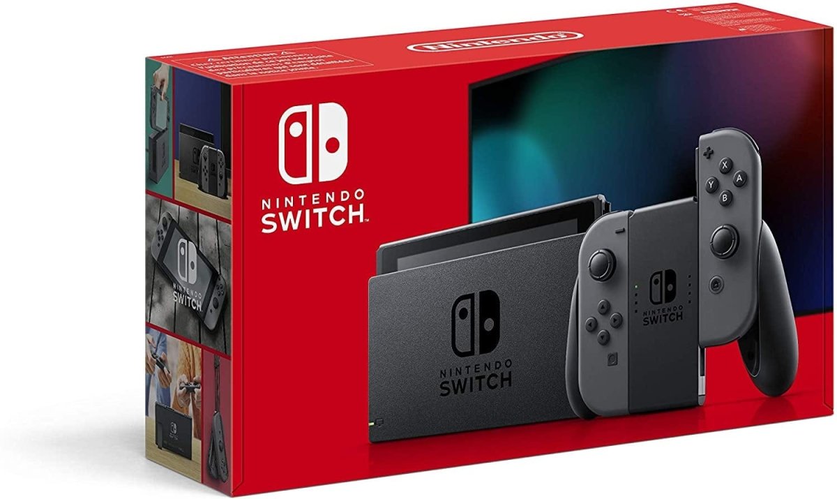 Nintendo Switch Games Console Grey With Improved Battery Life | Atlantic Electrics