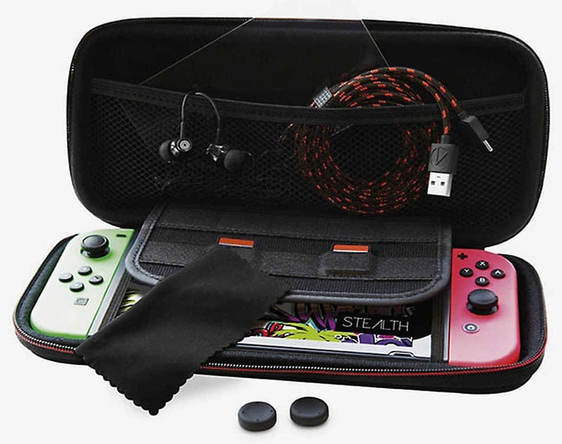 Nintendo Switch White OLED Console Games Bundle - With Free Gaming Headset + Travel Pack | Atlantic Electrics - 39478307946719 