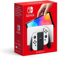 Thumbnail Nintendo Switch White OLED Console Games Bundle - 39478308012255