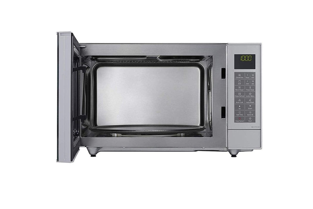 Panasonic Microwave NN-CT57JMBPQ in Silver, Combination Microwave Oven 27 Litre | Atlantic Electrics - 39478306275551 