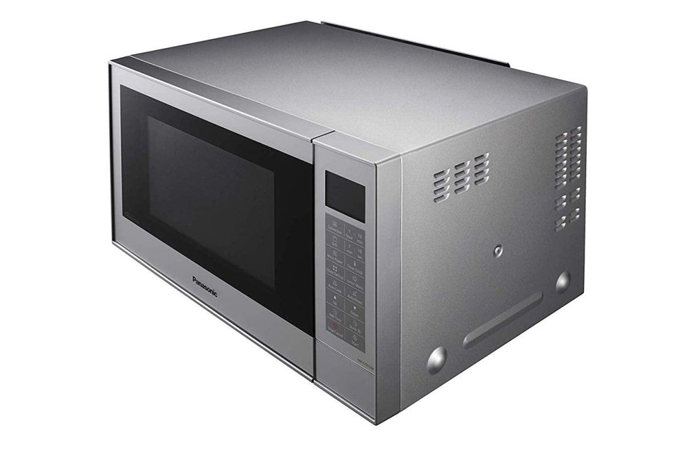 Panasonic Microwave NN-CT57JMBPQ in Silver, Combination Microwave Oven 27 Litre - Atlantic Electrics - 39478306341087 