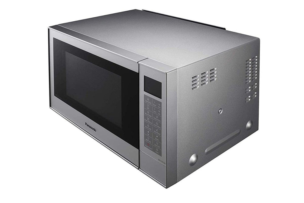 Panasonic Microwave NN-CT57JMBPQ in Silver, Combination Microwave Oven 27 Litre | Atlantic Electrics - 39478306341087 