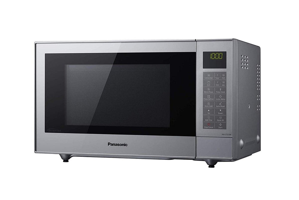 Panasonic Microwave NN-CT57JMBPQ in Silver, Combination Microwave Oven 27 Litre - Atlantic Electrics - 39478306177247 