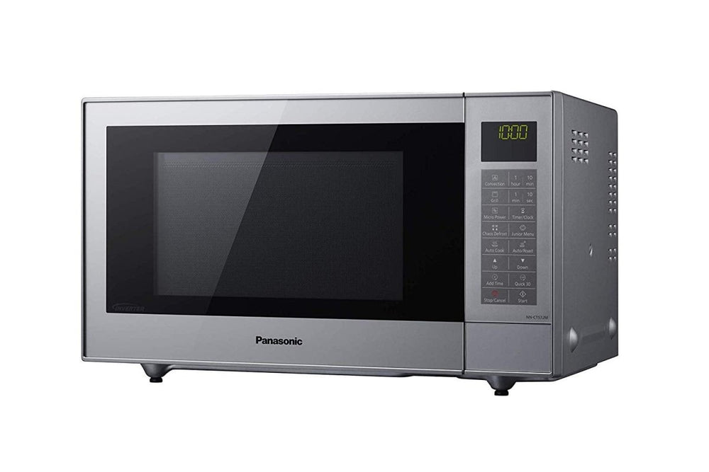 Panasonic Microwave NN-CT57JMBPQ in Silver, Combination Microwave Oven 27 Litre | Atlantic Electrics - 39478306177247 