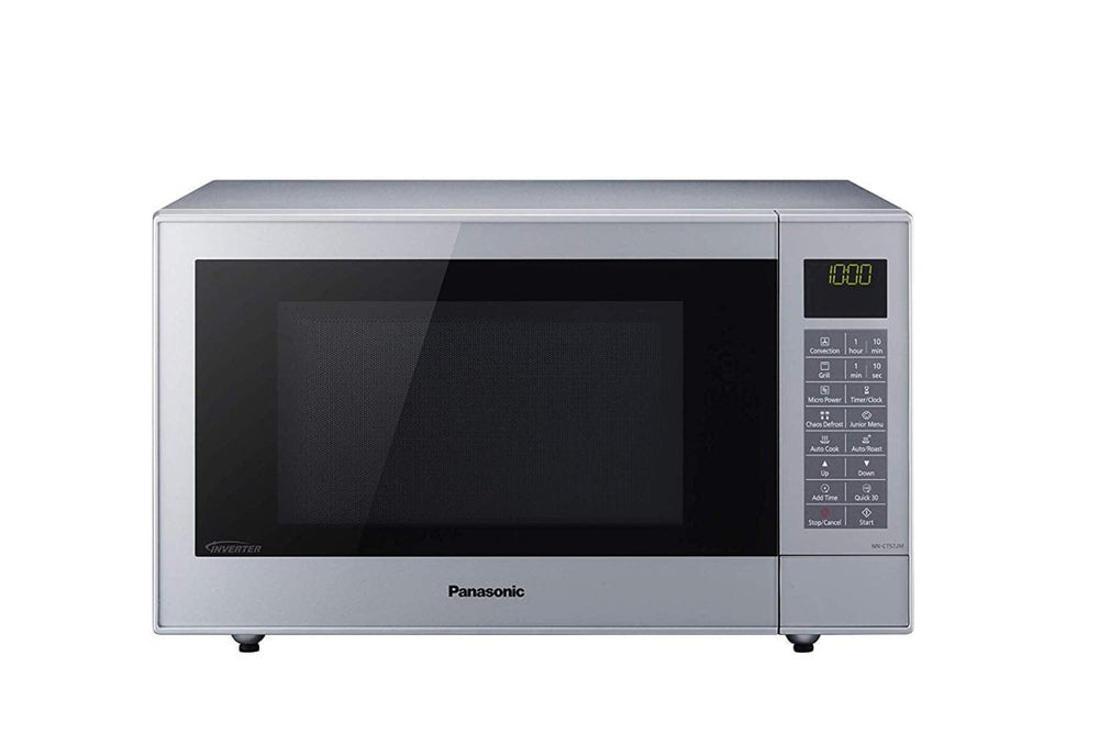 Panasonic Microwave NN-CT57JMBPQ in Silver, Combination Microwave Oven 27 Litre - Atlantic Electrics - 39478306111711 