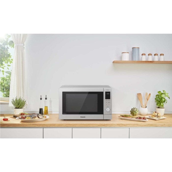 Panasonic NN-CD87KSBPQ 34L Slimline Combination Microwave Oven, Stainless Steel | Atlantic Electrics - 39478309224671 