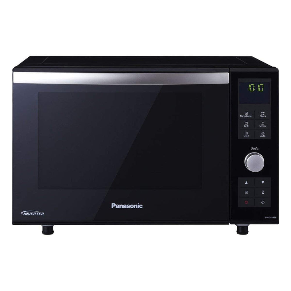 Panasonic NN-DF386BBPQ 3-in-1 Combination Flatbed Microwave Oven, 1000 W, 23 Litre, Black | Atlantic Electrics - 39478307258591 