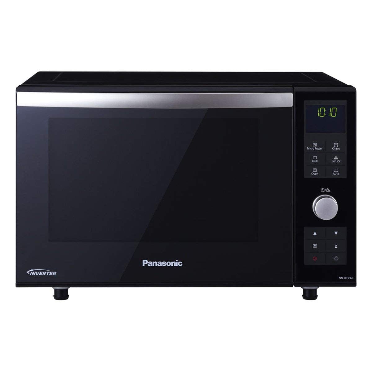 Panasonic NN-DF386BBPQ 3-in-1 Combination Flatbed Microwave Oven, 1000 W, 23 Litre, Black | Atlantic Electrics