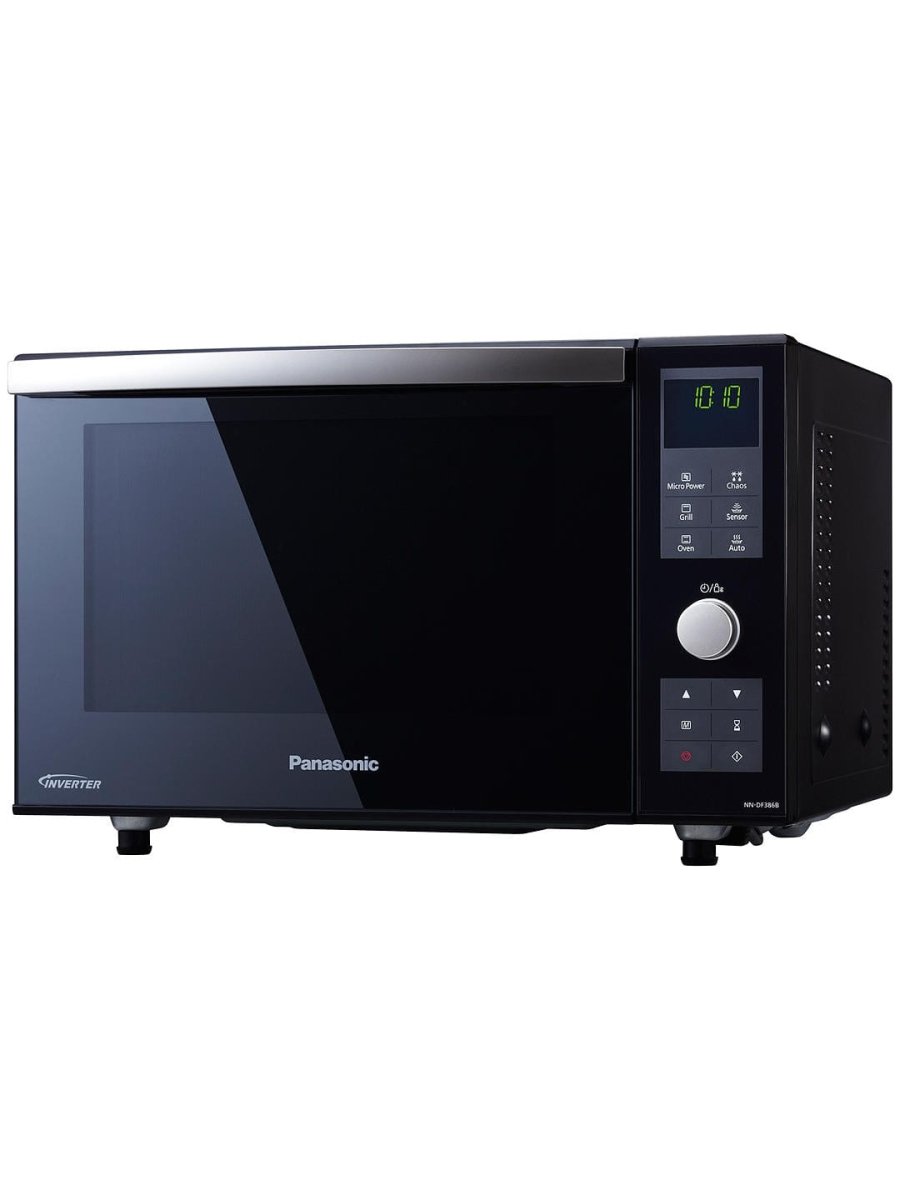 Panasonic NN-DF386BBPQ 3-in-1 Combination Flatbed Microwave Oven, 1000 W, 23 Litre, Black | Atlantic Electrics - 39478307291359 