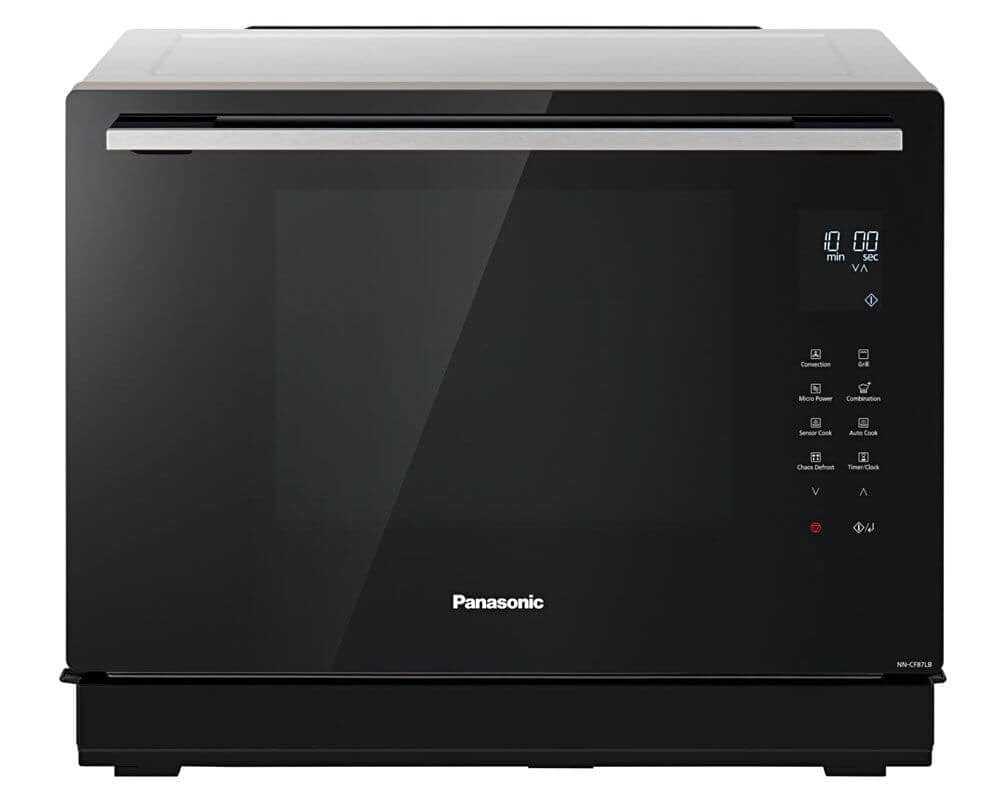Panasonic NNCF87LBBPQ 31 Litre Combination Flatbed Microwave Oven - Metallic Silver | Atlantic Electrics - 39478306144479 