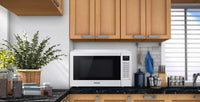 Thumbnail Panasonic NNCT54JWBPQ Microwave in White, Combination Microwave Oven 27 Litre - 39478307225823