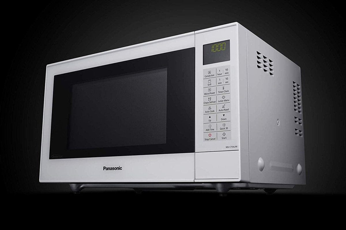 Panasonic NNCT54JWBPQ Microwave in White, Combination Microwave Oven 27 Litre | Atlantic Electrics