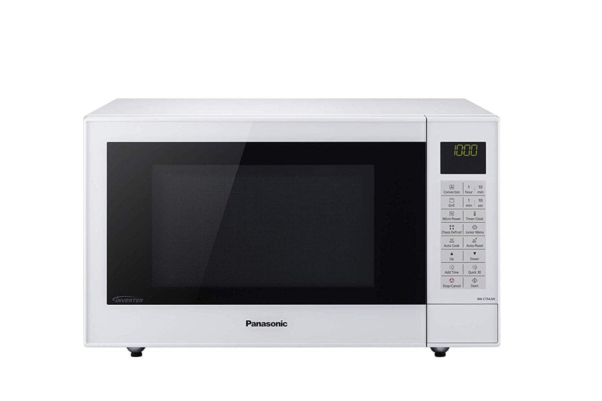 Panasonic NNCT54JWBPQ Microwave in White, Combination Microwave Oven 27 Litre - Atlantic Electrics