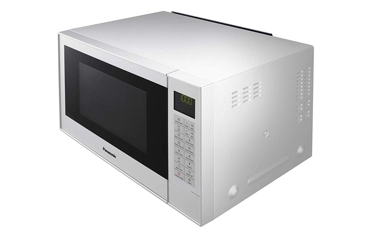 Panasonic NNCT54JWBPQ Microwave in White, Combination Microwave Oven 27 Litre | Atlantic Electrics