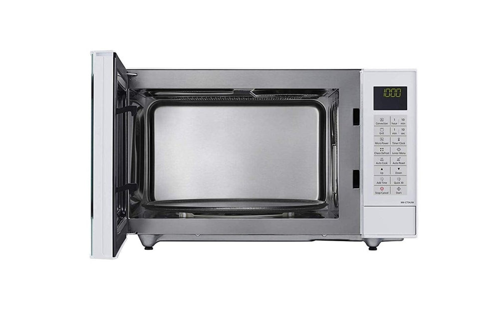 Panasonic NNCT54JWBPQ Microwave in White, Combination Microwave Oven 27 Litre - Atlantic Electrics - 39478307127519 