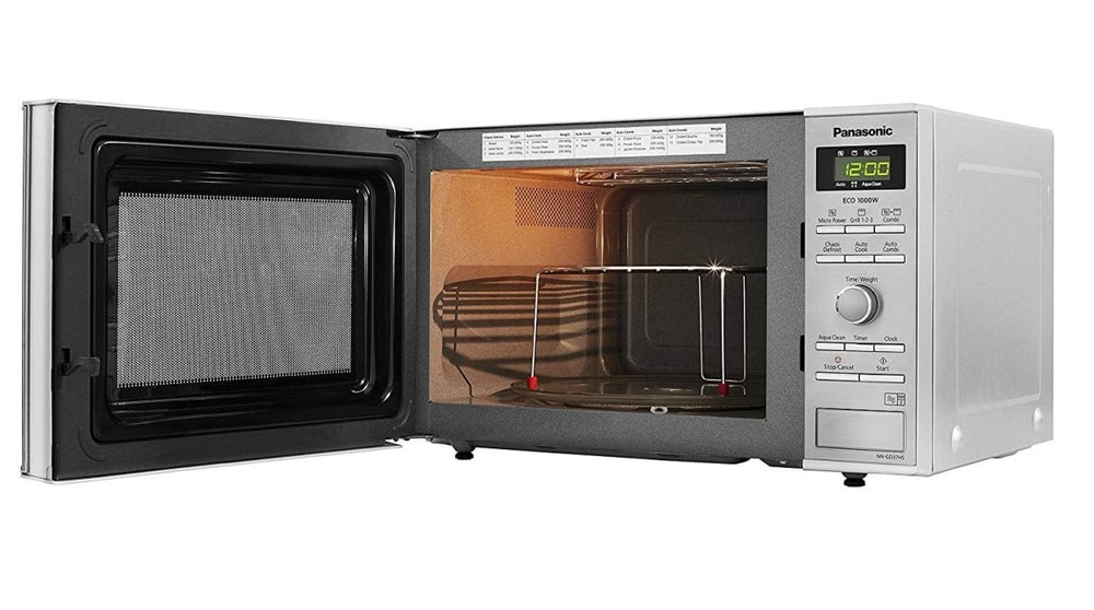 Panasonic NNGD37HSBPQ 23 Litre Microwave Oven with Grill - Stainless Steel | Atlantic Electrics - 39478307553503 