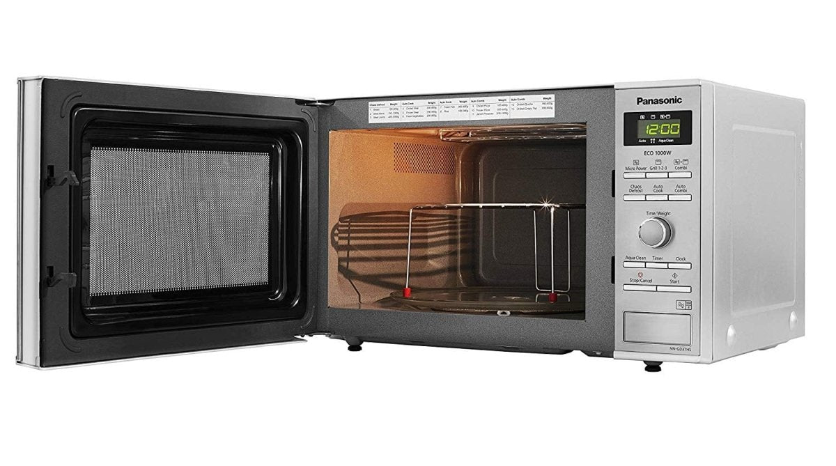 Panasonic NNGD37HSBPQ Freestanding Microwave with Grill, Stainless Steel - Atlantic Electrics