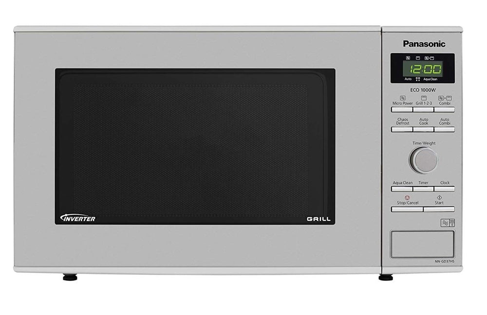 Panasonic NNGD37HSBPQ Freestanding Microwave with Grill, Stainless Steel - Atlantic Electrics - 39478307455199 