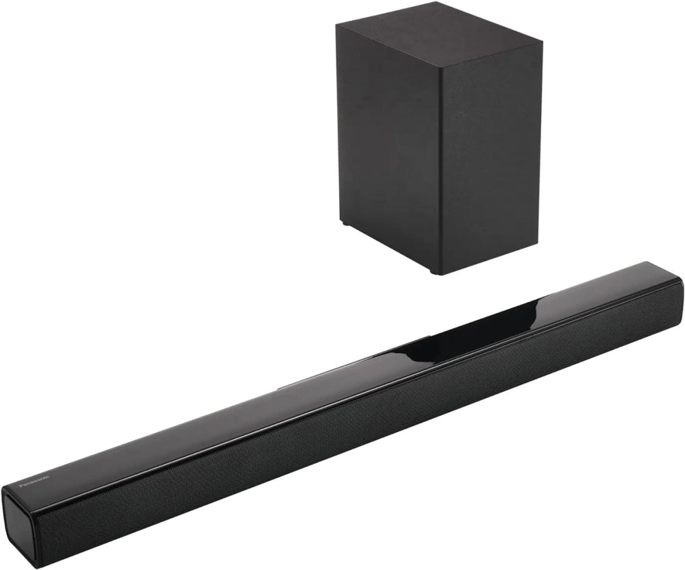 Panasonic SCHTB150EBK 2.1ch Compact Sound Bar With Wireless Subwoofer - Black | Atlantic Electrics - 40776447623391 