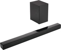 Thumbnail Panasonic SCHTB150EBK 2.1ch Compact Sound Bar With Wireless Subwoofer - 40776447623391