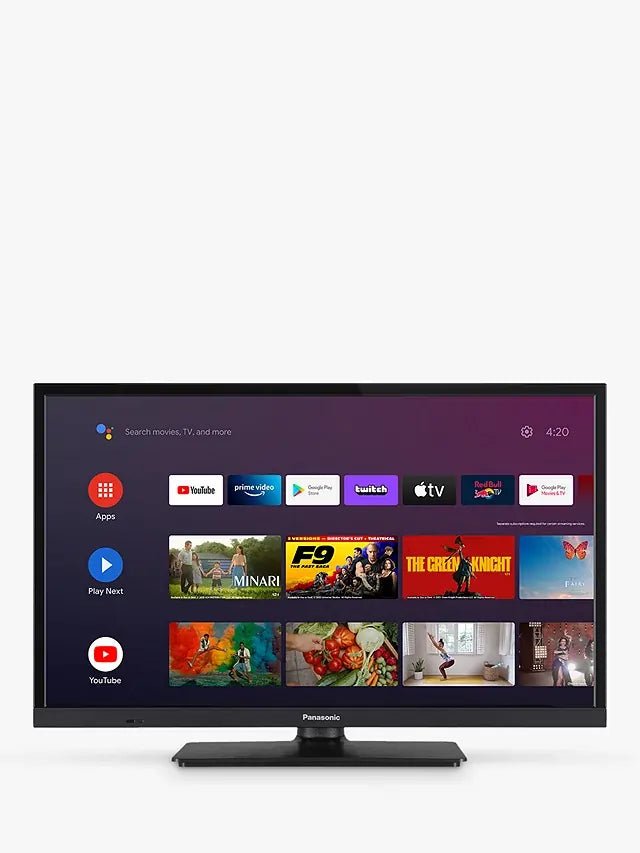 Panasonic TX-24MS480B (2023) LED HDR HD Ready 720p Smart Android TV, 24 inch with Freeview Play, Black | Atlantic Electrics - 40521971138783 