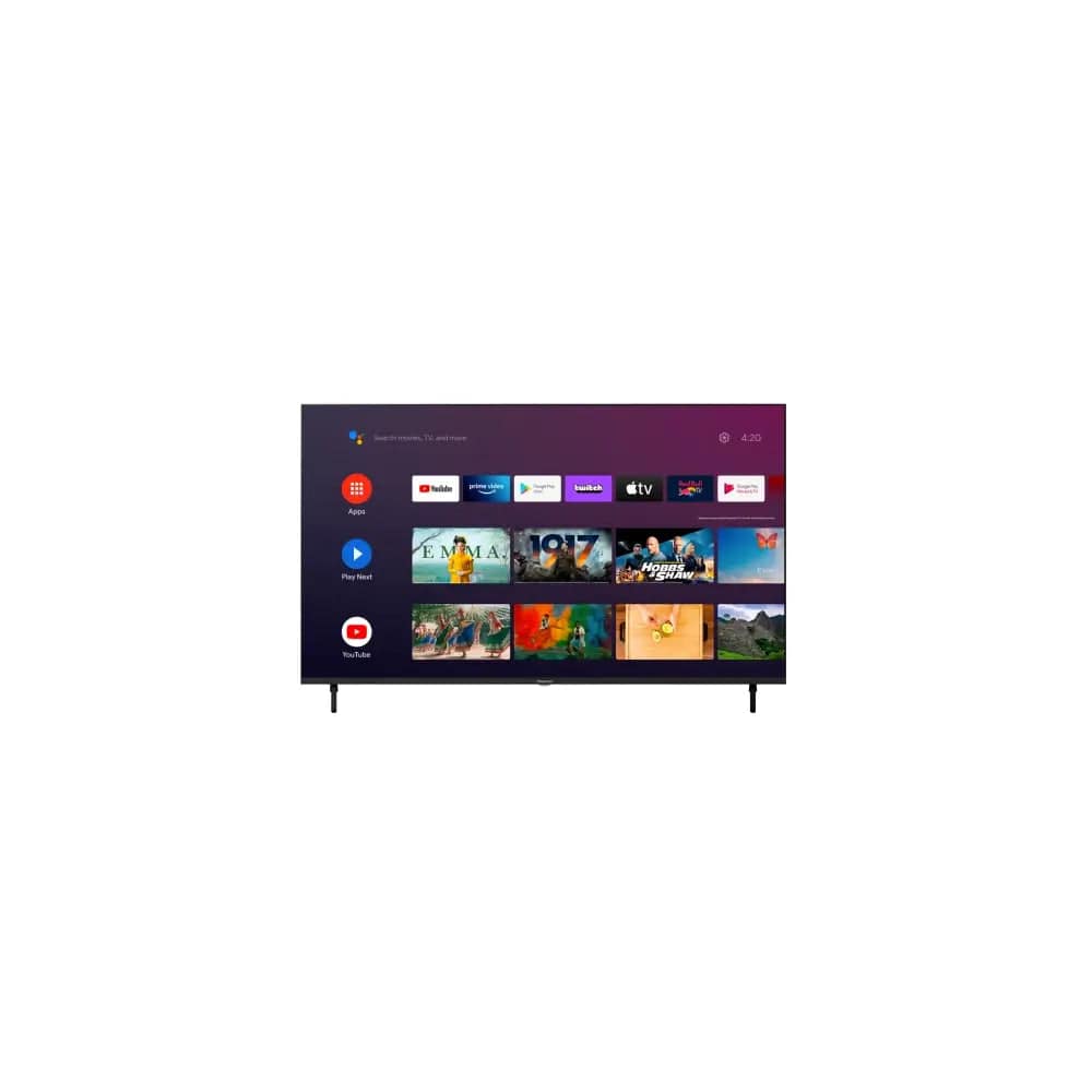 Panasonic TX55LX800B 55 Inch 4K HDR LED Android TV, Dolby Atmos, with Google Assistant - 123.4cm Wide | Atlantic Electrics - 39478315352287 