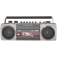 Thumbnail QTX ACE 120206 Retro Radio Cassette Player With Bluetooth, SD, USB & MP3 Playback - 39478321643743