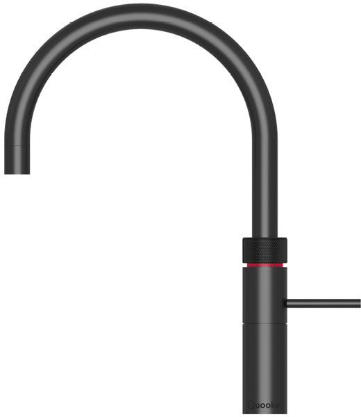 Quooker Fusion Round COMBI 2.2 Black 3 in 1 Boiling Water Tap with 7 Liters Tank | Atlantic Electrics