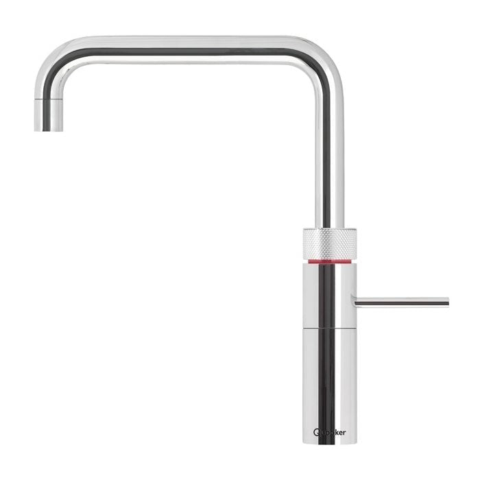 Quooker Fusion Square COMBI 2.2 Chrome 3 in 1 Boiling Water Tap with 7 Liters Tank | Atlantic Electrics