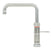 Thumbnail Quooker Classic Fusion Square COMBI 2.2 Chrome 3 in 1 Boiling Water Tap with 7 Liters Tank | Atlantic Electrics- 41602957279455