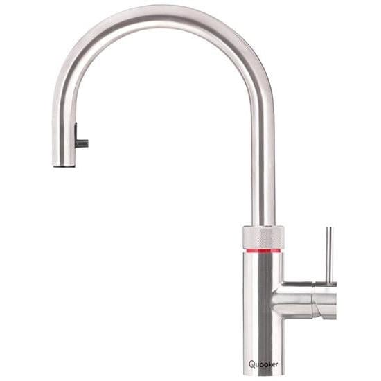 Quooker Flex COMBI 2.2 Stainless Steel 3 in 1 Boiling Water Tap with 7 Liters Tank | Atlantic Electrics - 39478322004191 