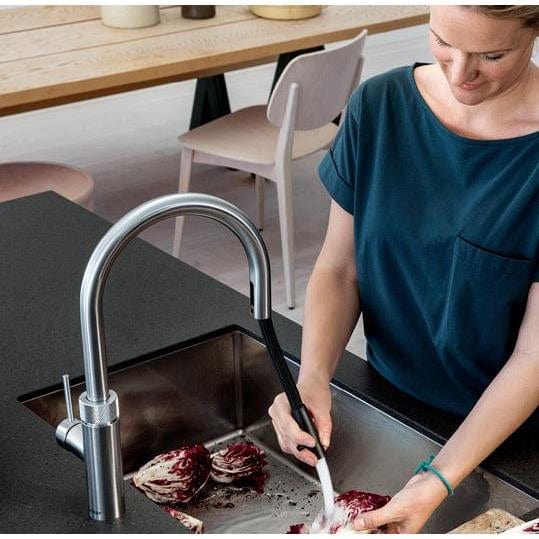 Quooker Flex COMBI 2.2 Stainless Steel 3 in 1 Boiling Water Tap with 7 Liters Tank | Atlantic Electrics - 39478322036959 