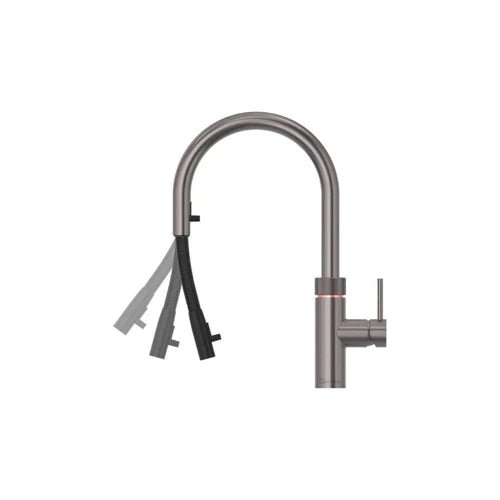 Quooker Flex COMBI 2.2 Gunmetal 3 in 1 Boiling Water Tap with 7 Liters Tank | Atlantic Electrics - 41602958131423 