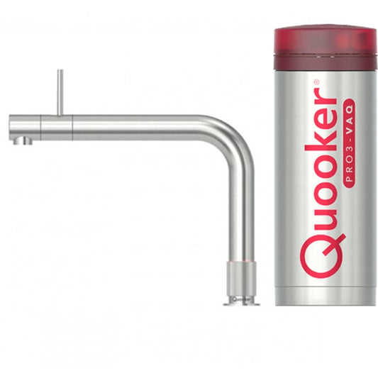 Quooker Front PRO3 Stainless Steel 3 in 1 Boiling Water Tap with 3 Liters Tank | Atlantic Electrics