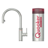 Thumbnail Quooker PRO3 Flex Stainless Steel 3 in 1 Boiling Water Tap - 39478322692319