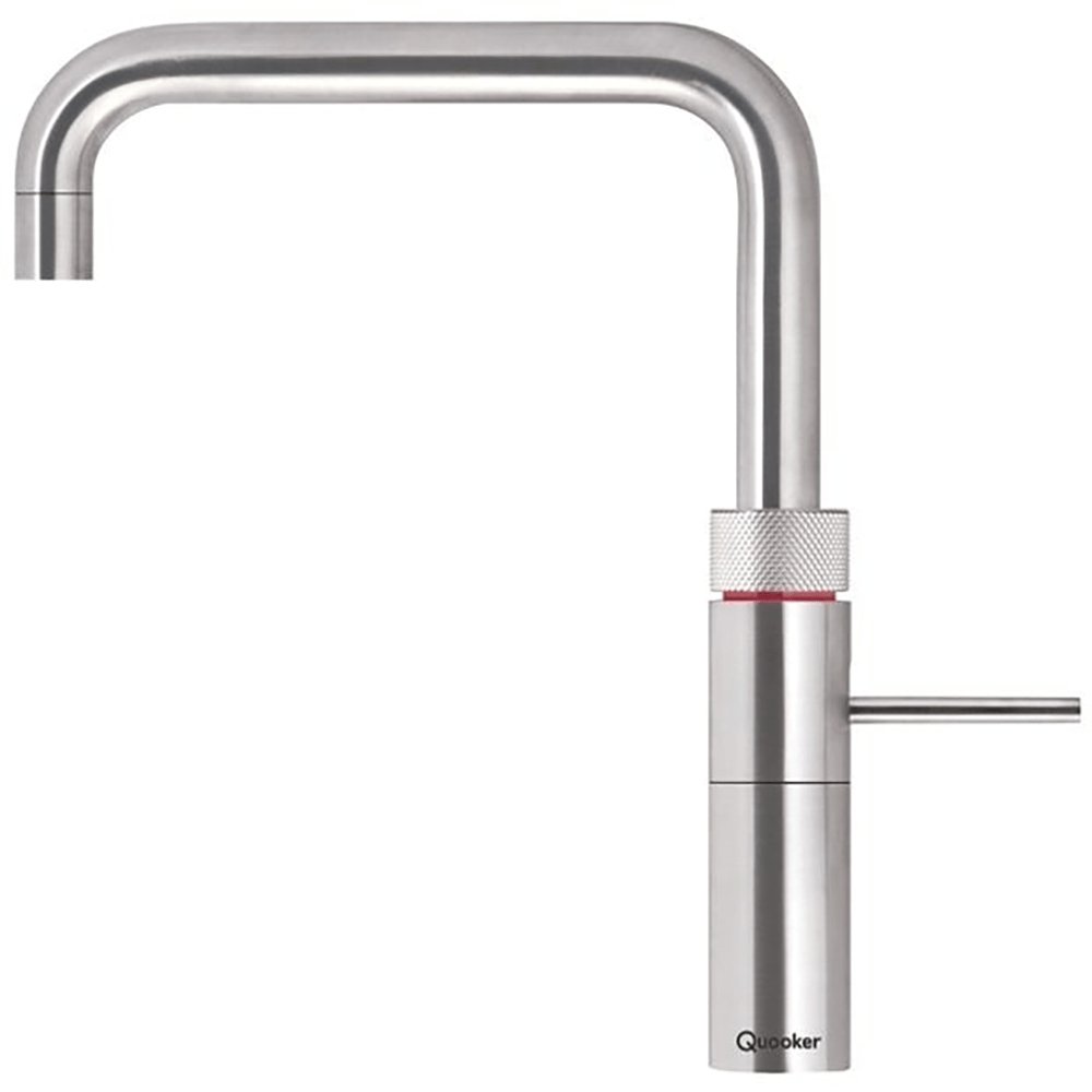 Quooker Fusion Square PRO3 Stainless Steel 3 in 1 Boiling Water Tap with 3 Liters Tank | Atlantic Electrics - 39478321905887 