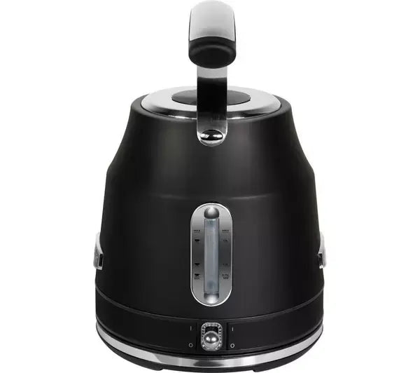 Rangemaster RMCLDK201BK 3000W 1.7 Litres Traditional Kettle - Black | Atlantic Electrics - 40492849103071 