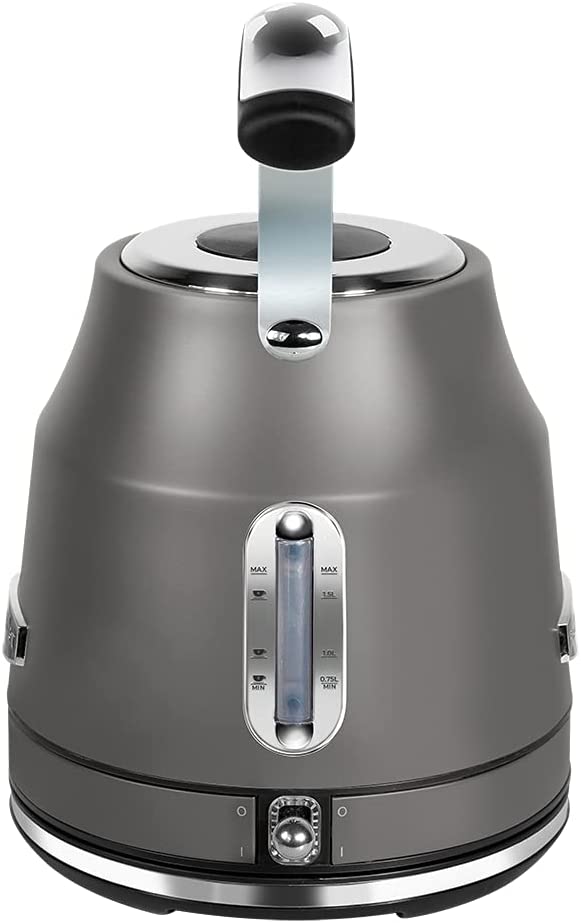 Rangemaster RMCLDK201GY 3000W 1.7 Litre Classic Kettle - Grey | Atlantic Electrics