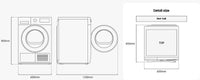 Thumbnail Samsung DV90CGC0A0AB 9Kg Heat Pump Tumble Dryer OptimalDry™ Wifi Connected - 41590368338143
