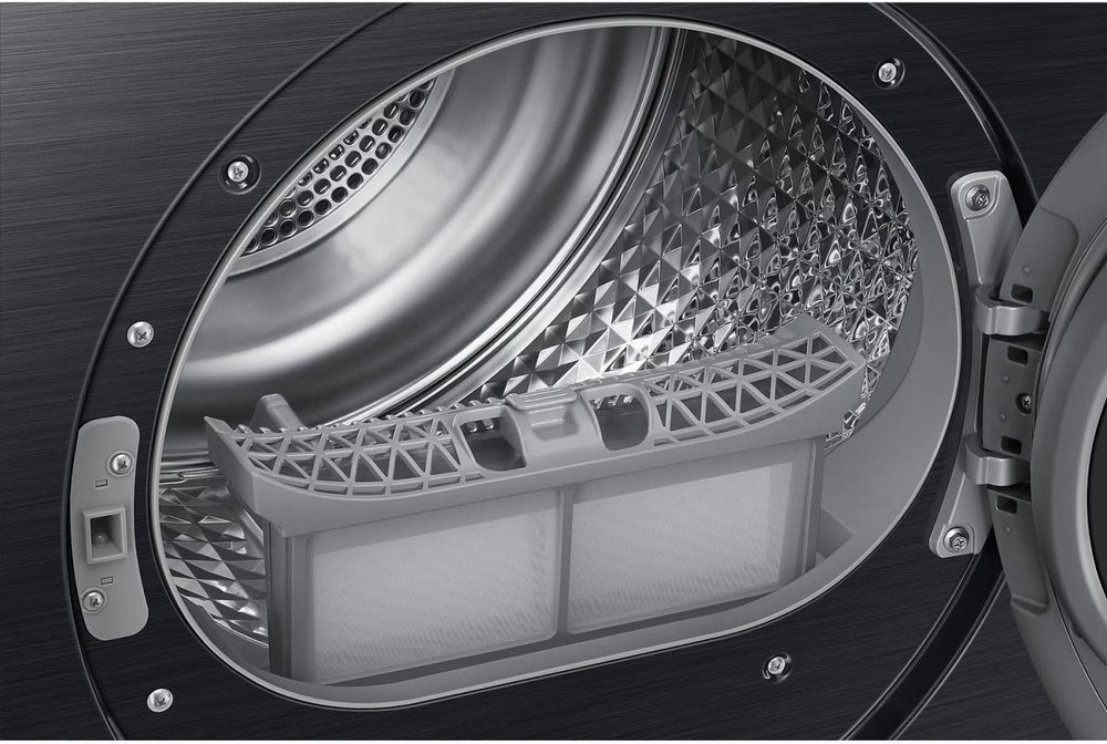 Samsung DV90CGC0A0AB 9Kg Heat Pump Tumble Dryer OptimalDry™ Wifi Connected - Black | Atlantic Electrics - 41590368108767 